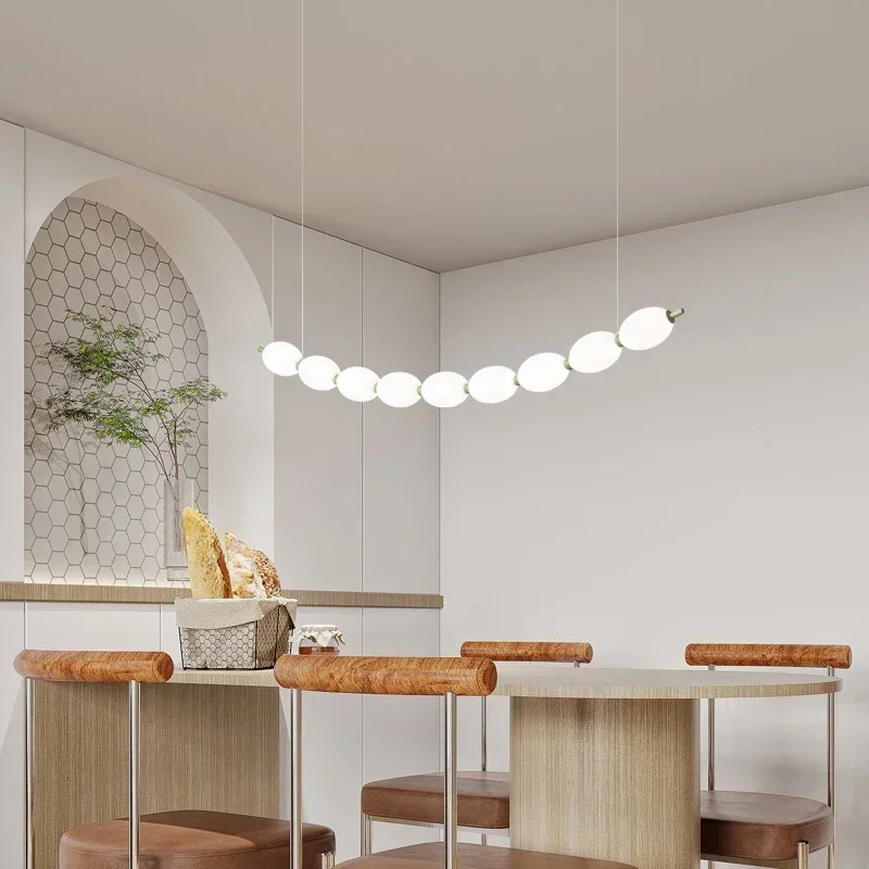Italy Creative Necklace String LED Pendant Lamp Attic Living Room Restaurant Bedroom Bar Designer Chandelier Home Decor Lighting