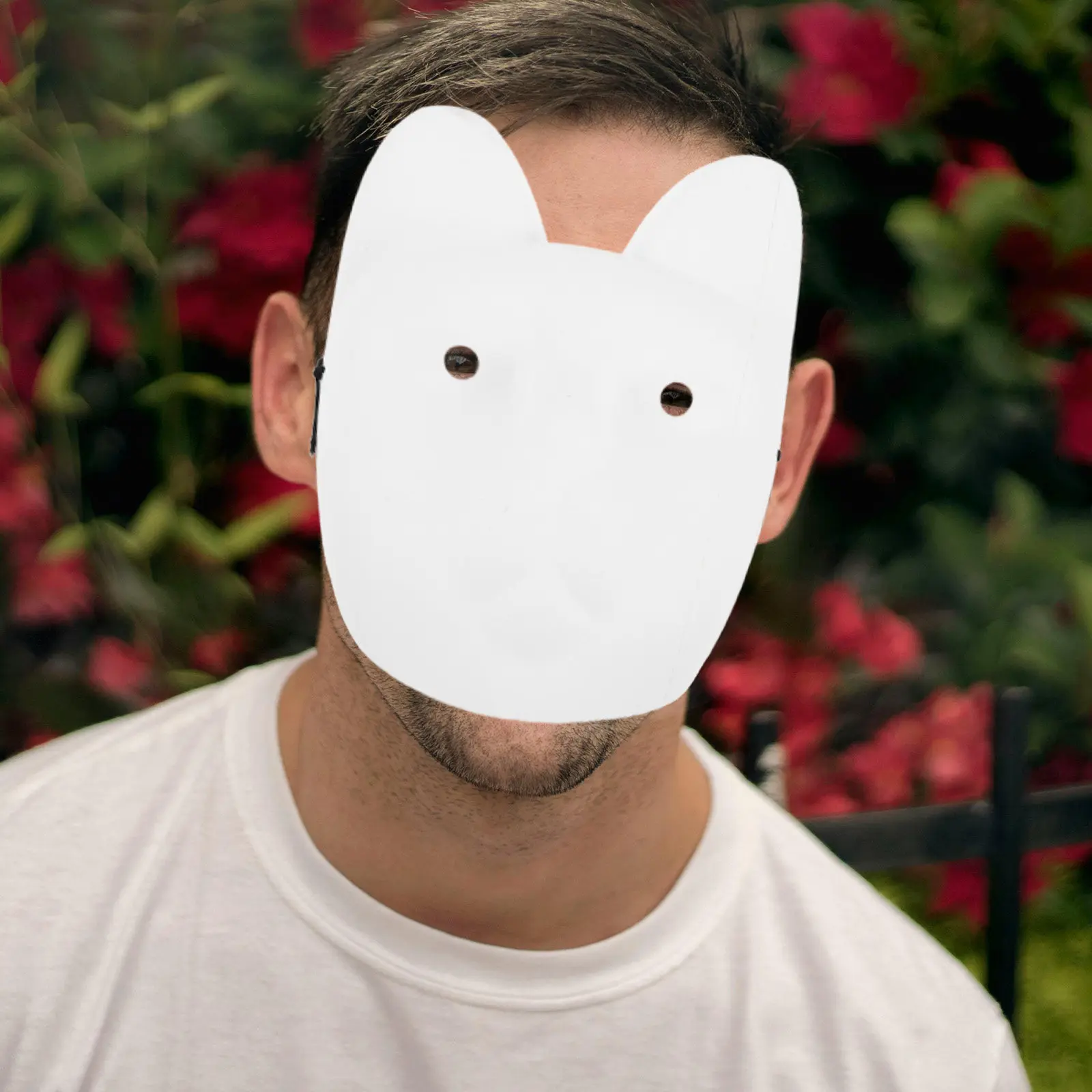 The Mask Blank Cat to Decorate Cosplay PVC Masks For DIY Masquerade Facial Decoration Tool
