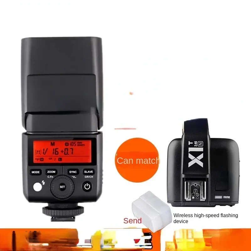 

Bestselling Suitable for Tt350c Mirrorless Camera Flash Canon M3 \6d \5D3 \6d2 SLR Camera TTL High-Speed Pocket Light