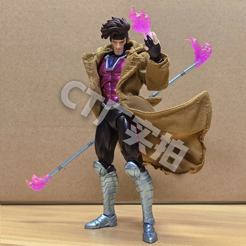 Ct Toys Gambit Figure Mafex 131 X-Men Wolverine Anime Action Figure Figurine Statue Model Customized Gifts For Kids Toys 16cm view 2