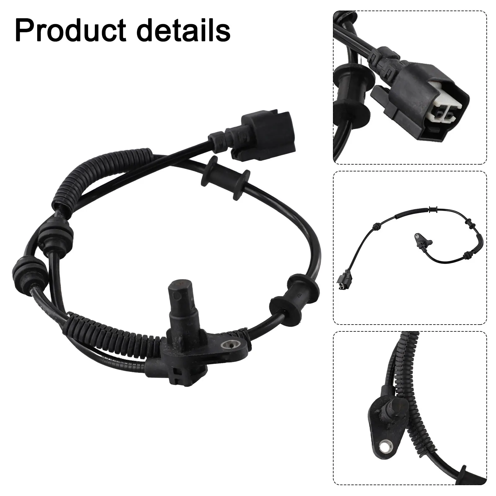 Adequate Performance ABS Wheel Speed Sensor Designed Specifically for the For Ssangyong For Korando Model Lineup #4893034000