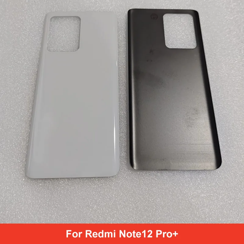 2 PCS Battery Back Cover for Redmi Note12 Pro+ back cover for Redmi Note 12 Pro Plus Repair Replacement Part