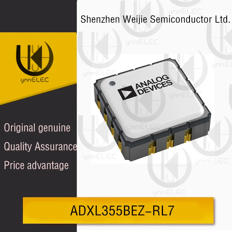 

Original ADXL355BEZ-RL7 3-Axis MEMS Accelerometer | LCC-14