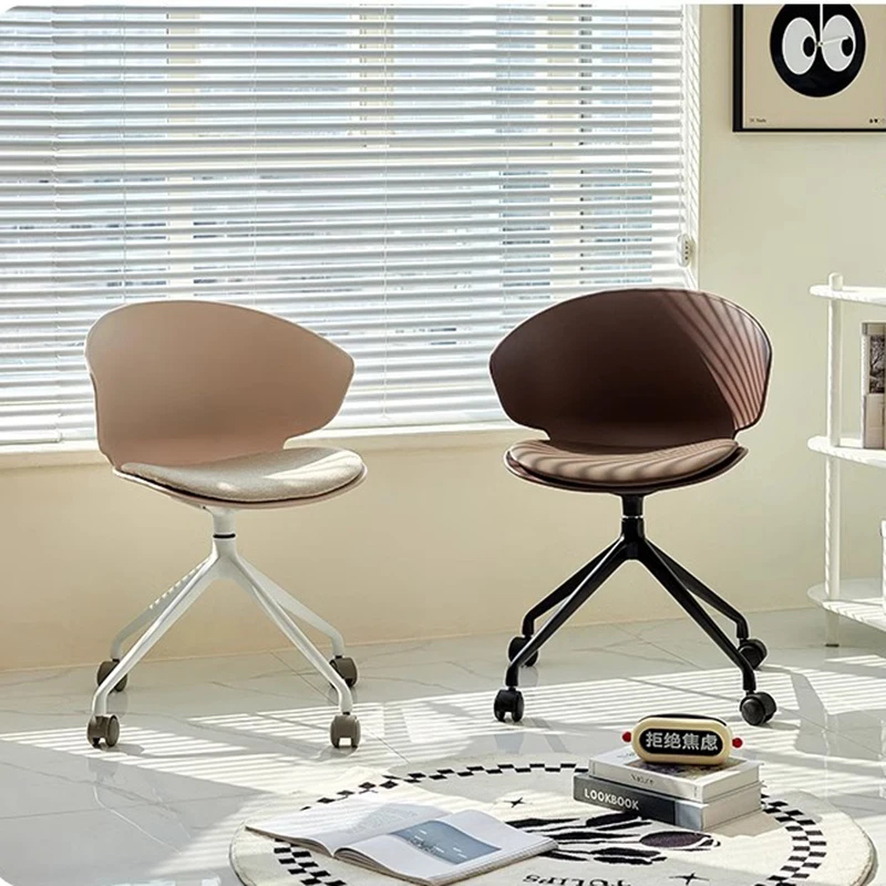 

/Nordic Simple Soft Bag Chair Computer Bedroom Backrest Book Desk Chair Home Removable Office Silla Oficina Nordic Furniture