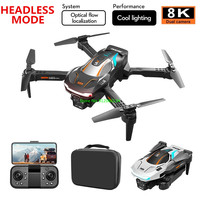 MINI Portable Foldable WIFI FPV RC Drone 4CH 8K HD Camera Headless Mode Trajectory Flight 3D Roll Radio Control Quadcopter Toy