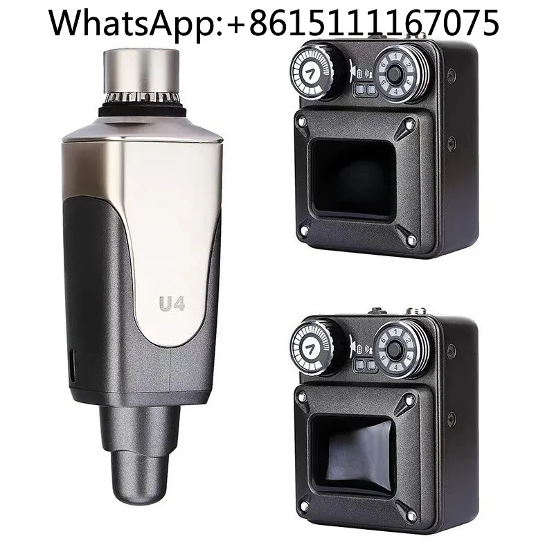 24-bit 48kHz Wireless In-ear Monitor System 30M Transmission Range for Live Stage Show