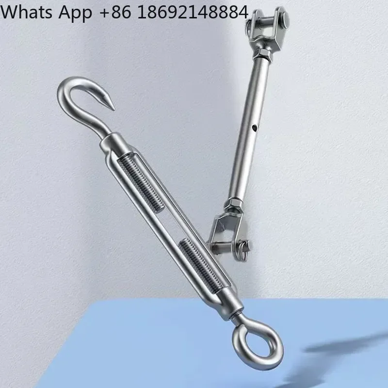 Flower Basket Screw for 304 Stainless Steel Closed Body Wire Rope Tensioner M4 M5 M6 M16 Tight Open Body Orchid Bolt