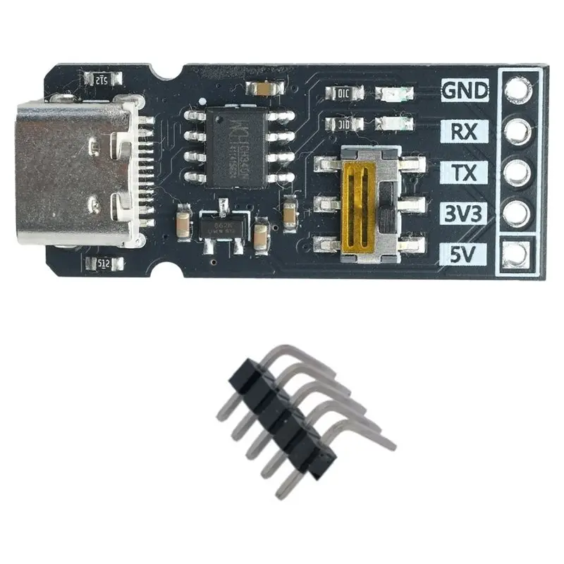 [NEW!】 TYPE-C USB To TTL UART Serial Converter CH340N USB-C To Serial Port Module USB To Serial Port Module