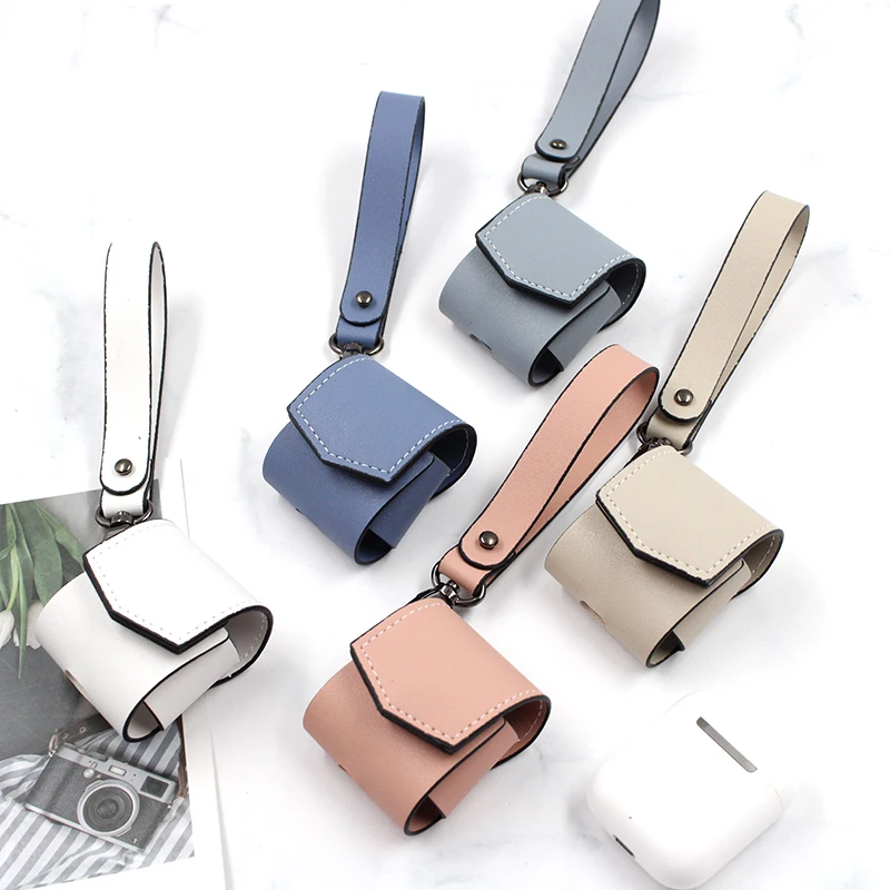 AirPods Case Protective Case for AirPods, Personalised Trend, Leather Protective Case, Compatible with Apple AirPods 2nd and 1st