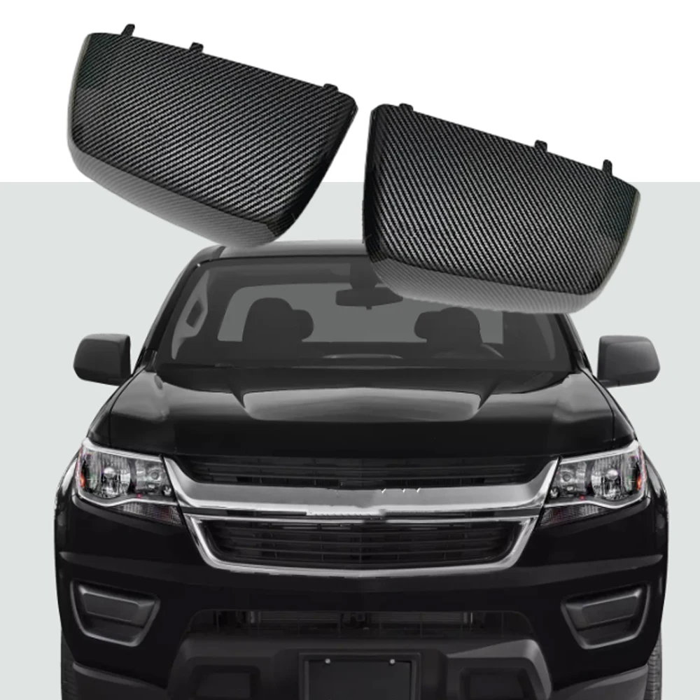 Cubierta de tapa de espejo retrovisor de ala lateral de puerta izquierda y derecha para camioneta Chevrolet Colorado GMC Canyon 2015 2016 2017 2018 2019-2021