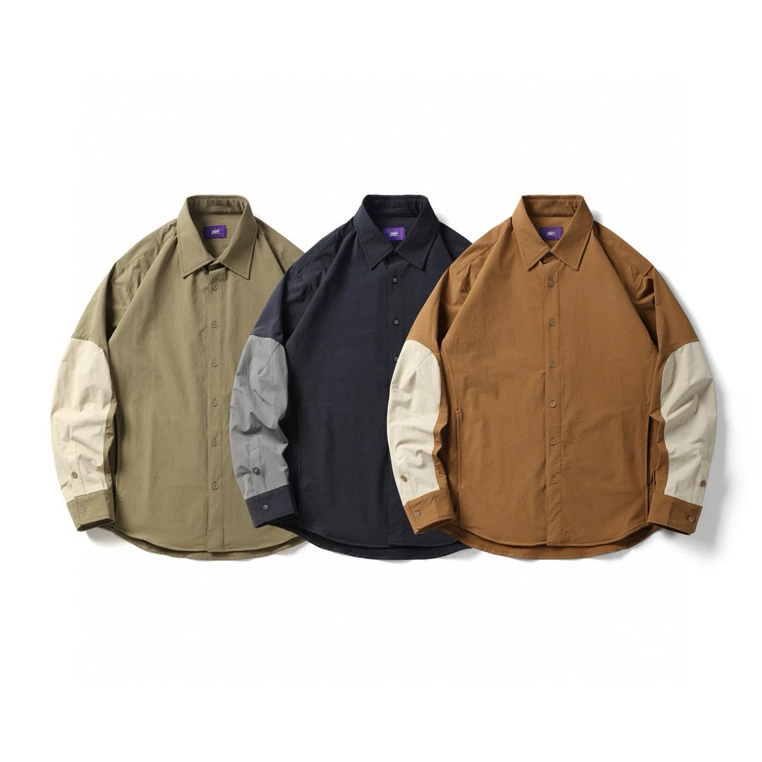 

Мужская уличная куртка с длинными рукавами в стиле ретро, с функциональными вставками, свободного кроя, молодежная, для активного отдыха, осенняя коллекция KAPITA