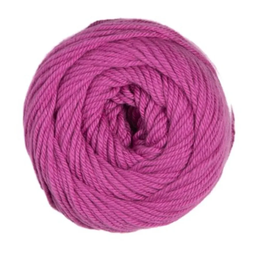 

Dishie Pink Worsted Weight 100% Cotton Yarn - 100g Bougainvillea