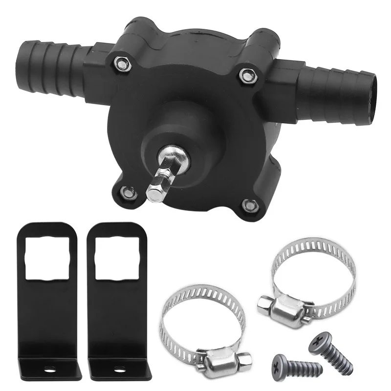 Household small water pump, oil pump, electric drill, portable DC water pump, self-priming centrifugal pump