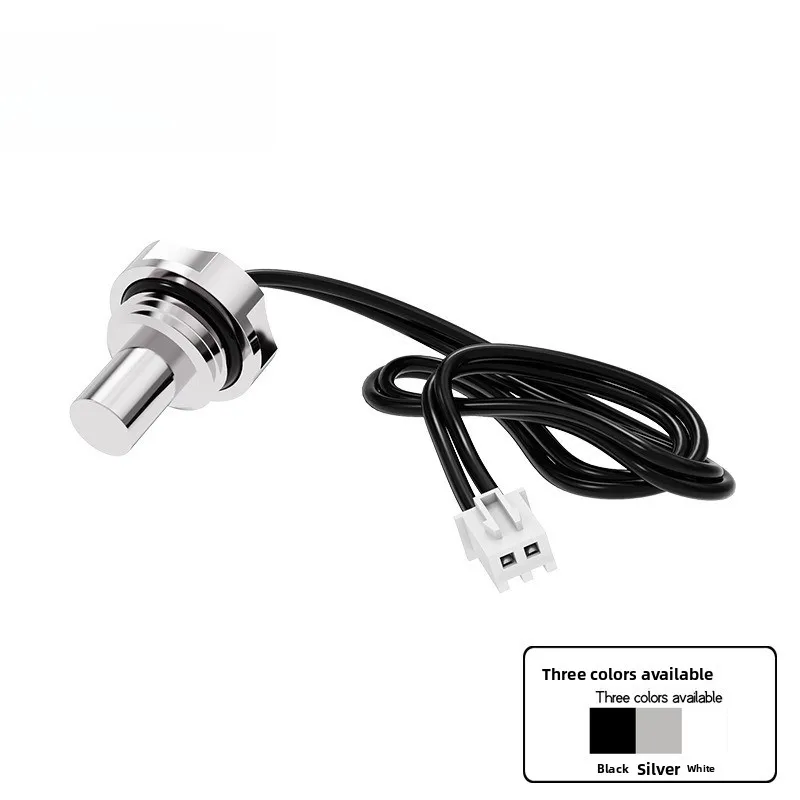 DT-CWD Waterproof 10K 3950 Temperature Sensor Plug Long Extension Wire Terminal Probe