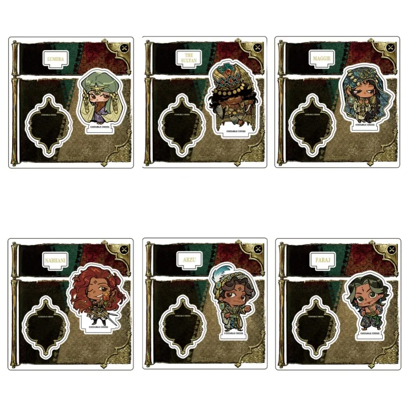Sultan's Game Sultan Arzu Maggie Nefele‌ Cospaly Acrylic Stand Figure Keychains Anime Desktop Decoration Accessories Gifts