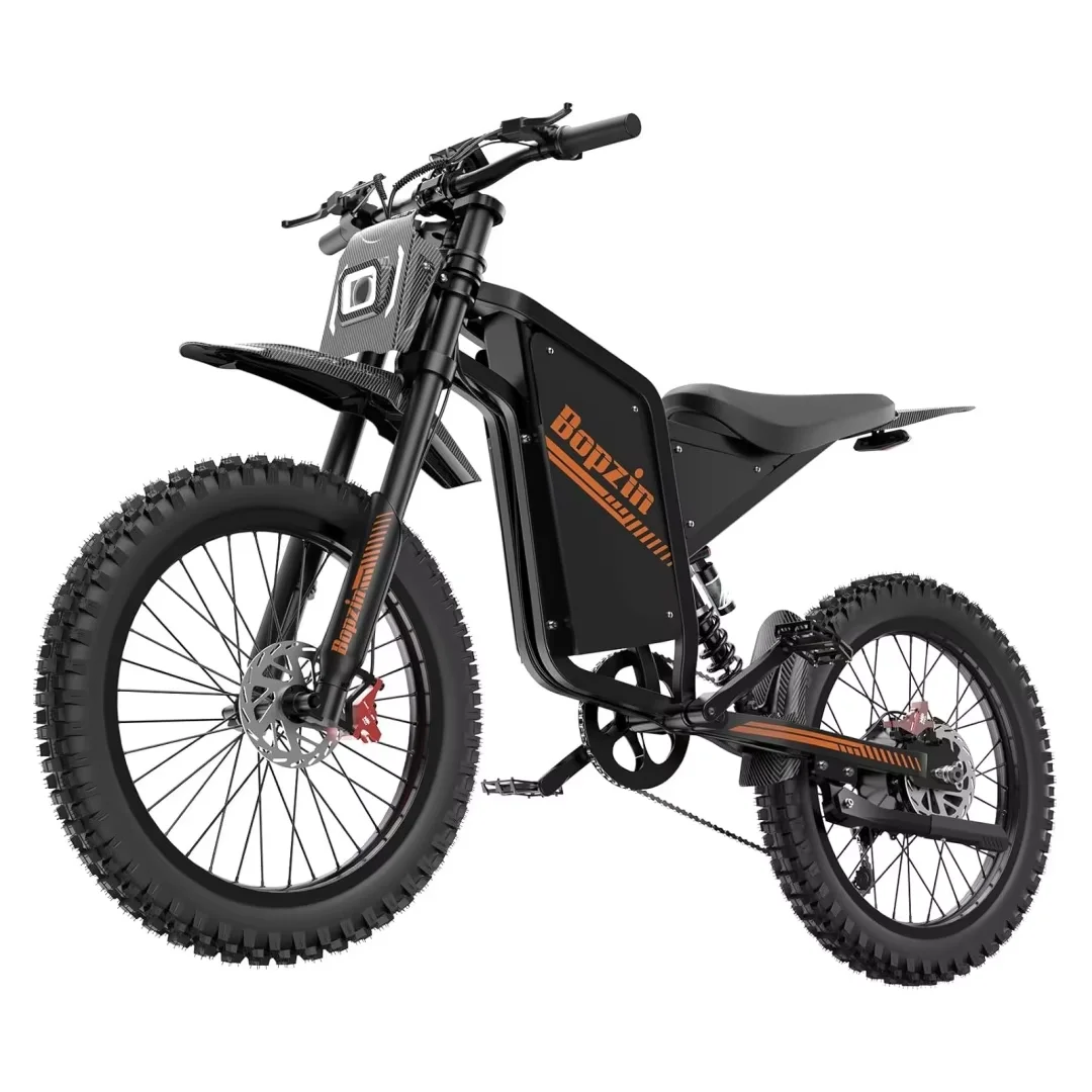 

3000W 60V 35AH Electric Dirt Bike for Adults 45MPH 25'' Fat Tire off-Road Mountain Bike Electric-Motorcycle Hydraulic Brakes