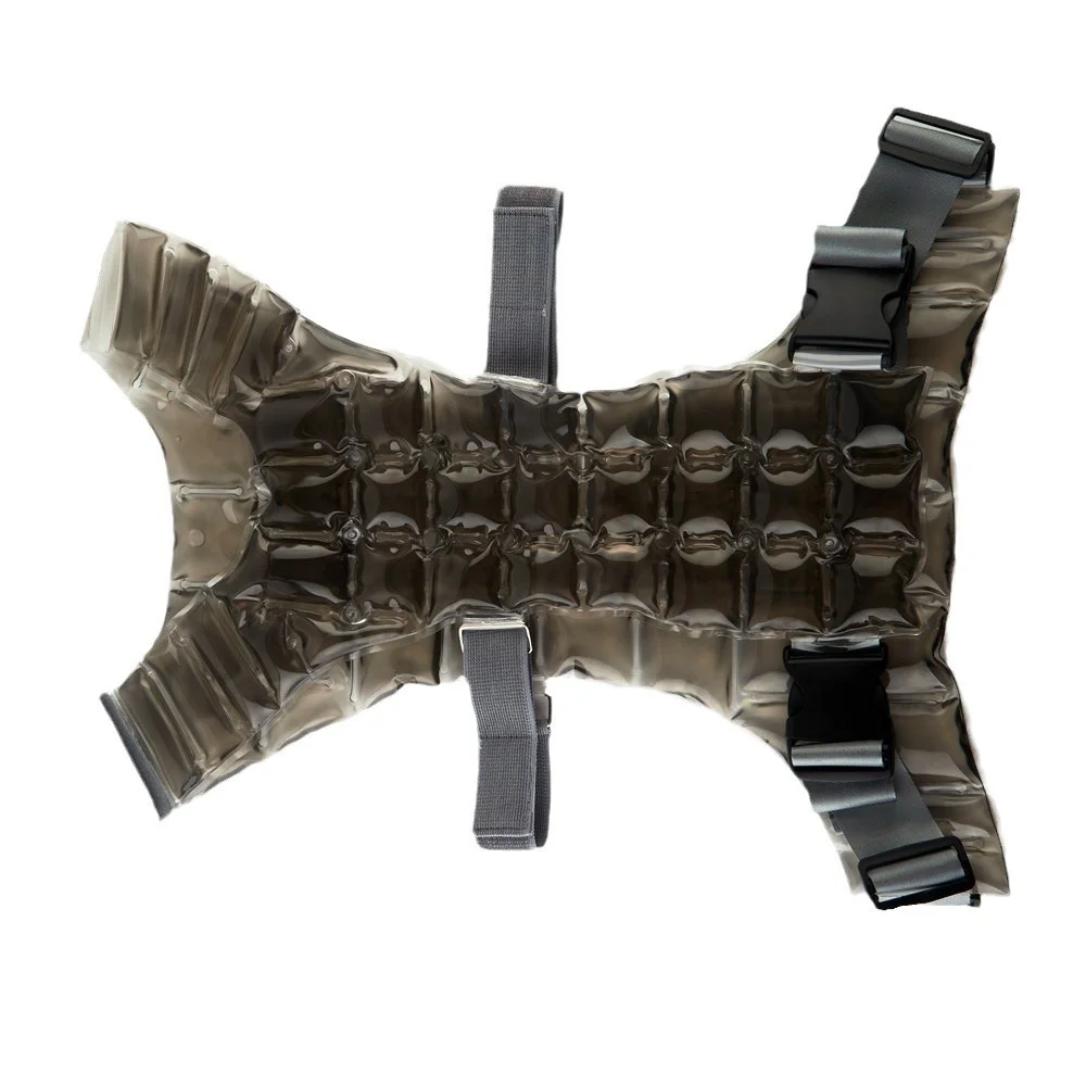 For PCM Cooling Vest 50x60cm Brown Phase Change Material Reusable Ice Pack Shirt For PTU Shell Uniform Work Sports Outdoor