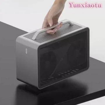 SF3 chassis ITX portable handheld aluminum alloy CNC desktop A4 structure desktop mesh air-cooled