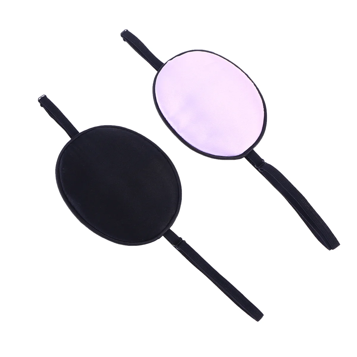 

2 Pieces Silk Eye Patch Elastic Eye Patches Lazy Eye Patches for Adults Lazy Eye Amblyopia Strabismus