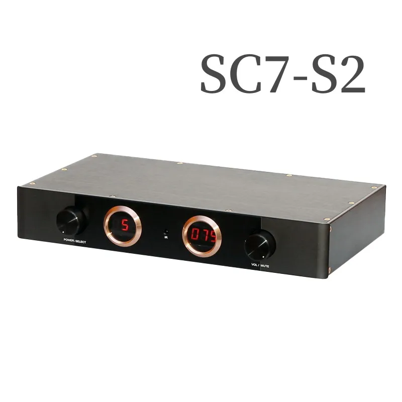 Новый классический полнобалансирующий лихорадка SC7-S2, высококачественный аудиоусилитель с дистанционным управлением на передней кабине (линия знаменитой машины Maranz)