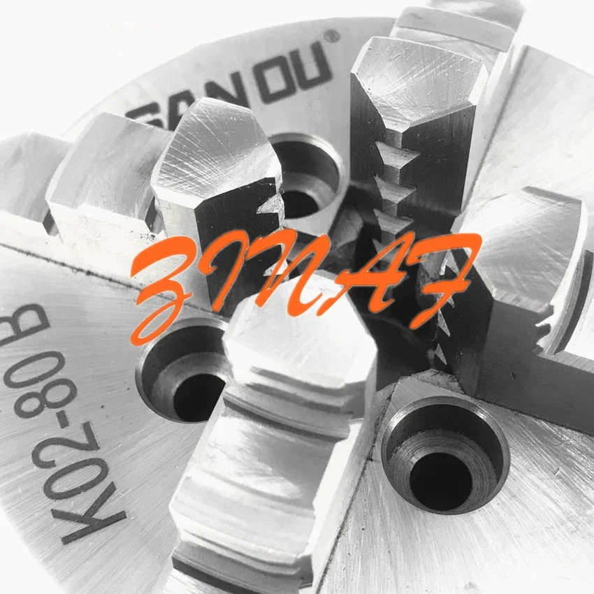 Imagem -03 - Sanou-torno Chuck sem Rosca Conexão Flange para Mini Torno de Madeira Faça Você Mesmo Três Mandíbula Mandíbula K0180 K0290