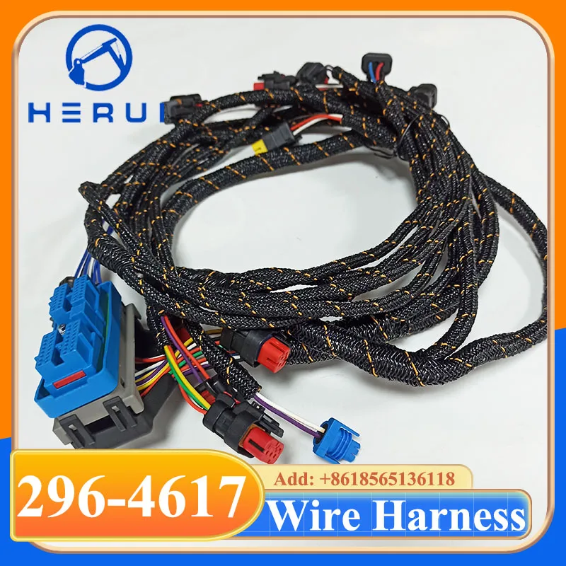 296-4617 2964617 Excavator E320D/323D C6.4 Engine Wiring Harness