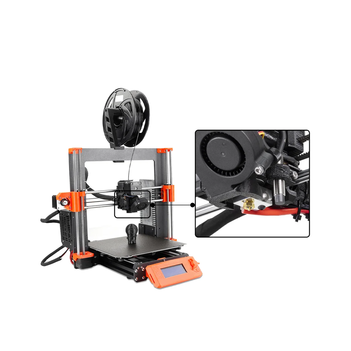 

Запчасти для 3D-принтера Prusa MK3S + насадка экструдера, нагревательный Алюминиевый шланг, комплект, устойчивый к высоким температурам