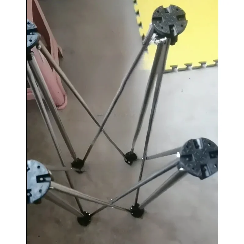 Foldable 4-8 Work Sawhorse Spider Leg Stainless Steel Portable Support Quick Telescopic Workbench With Carry Bag