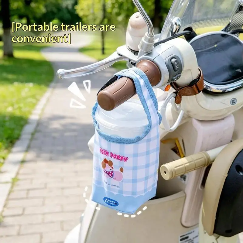 Water Bottle Carrier Bag Adjustable Buckle Lightweight Portable Stroller Cup Holder for Cycling Hiking Travel Outdoor