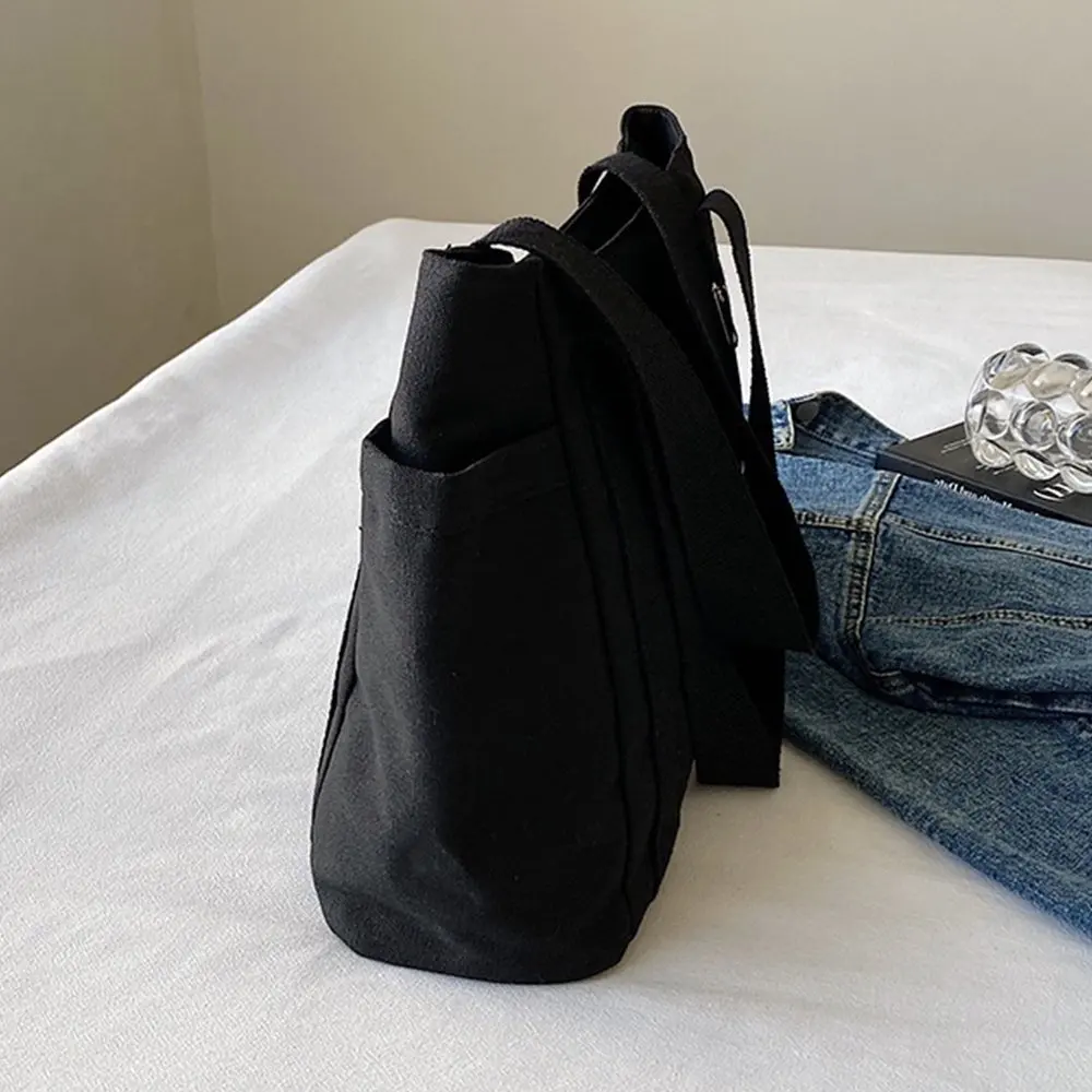 الجانب زجاجة ماء جيب جديد سعة كبيرة كتف واحد حقيبة قماش قنب سلسلة السنة الجديدة أكياس التسوق التنقل حزمة التخزين