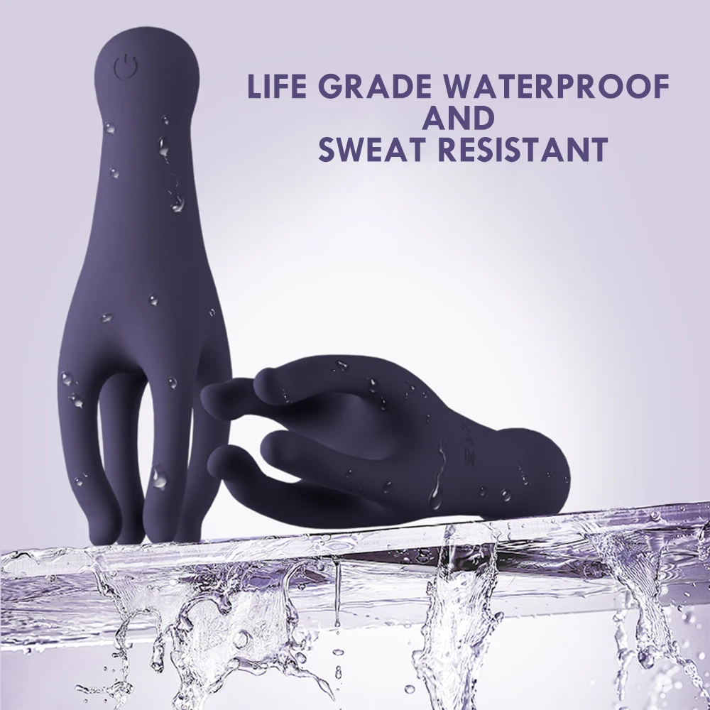 10 Modes Vibrating Massager for Men USB Rechargeable Personal Care Trainer Silent Waterproof Massage Device - view 5