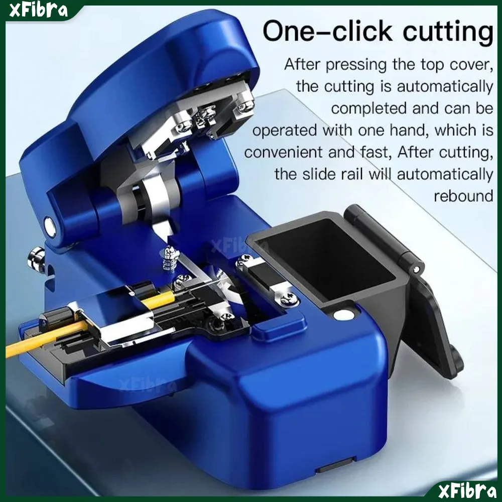 One Step Operation VD-1 Optical Fiber Cleaver Automatic Reset Fiber Cutting Tool