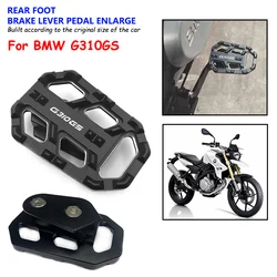 Pedal de palanca de freno trasero para motocicleta, accesorio extensor de almohadilla de clavija de extensión para BMW G310GS, G310 G, 310 GS, 2017-2019