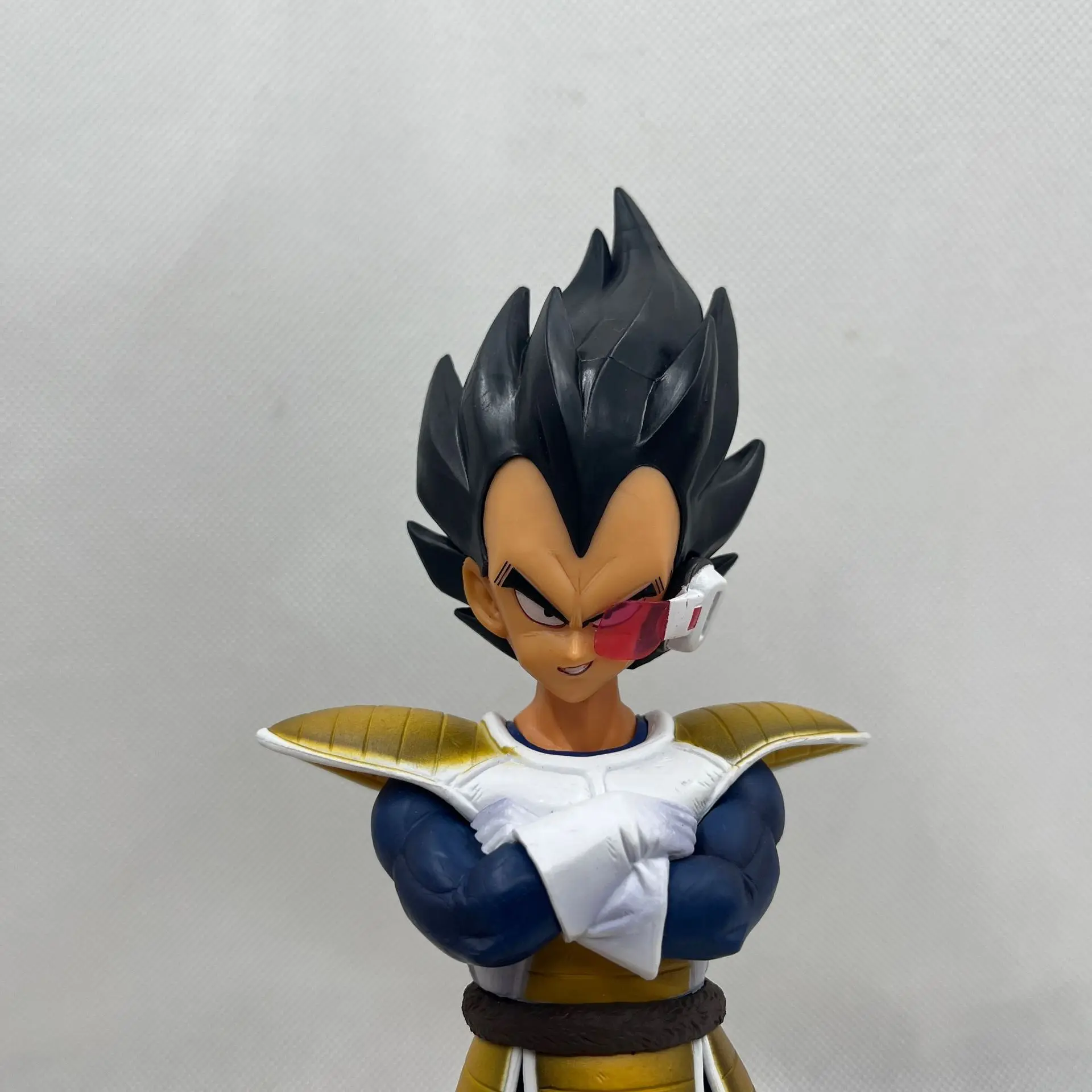 Dragon Ball EX Super Decisive Battle Earth 2 Set Figura de Vegeta Scouter Banpresto Ichiban Kuji Modelo Coleccionable de Anime para Escritorio