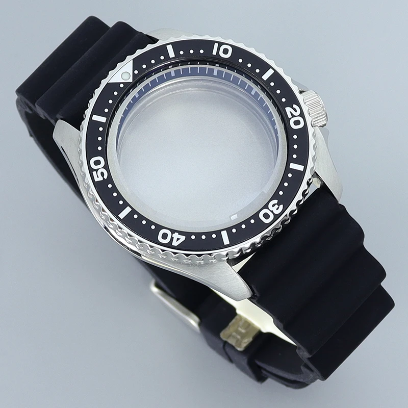 42.5mm Nh35 Watch Case Sapphire Glass SKX Mod Part For Seiko Nh35 Nh34 Nh36 Movement 28.5mm Dial SKX007 Case 20ATM 3.8 o'clock
