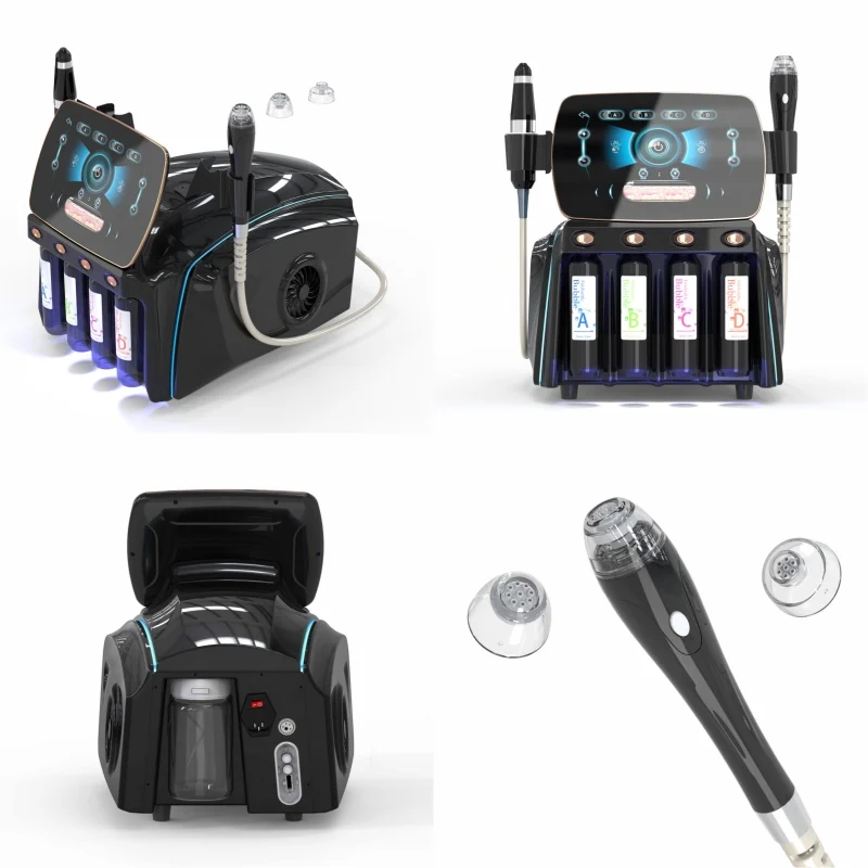 New 2 in 1 Bubble Feishuttle Skin Firming Cleaning Machine Non Invasive Device Multi Function Facial Machine Beauty Salon Use