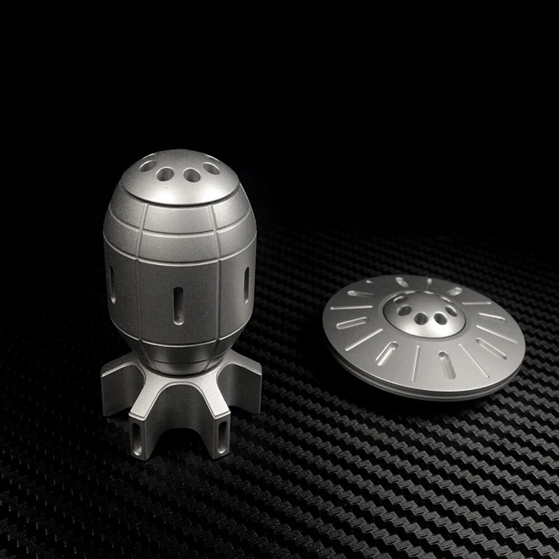 Little Boy lega di titanio decompressione per adulti edizione limitata Edc Fidget Spinner giocattolo tecnologia nera