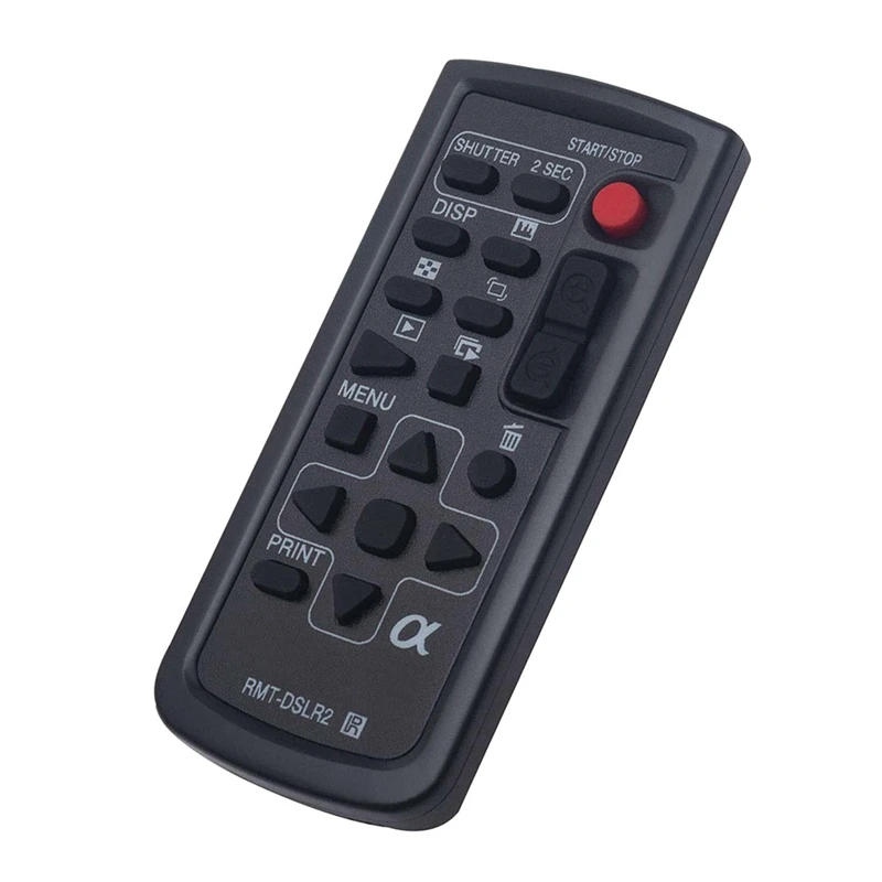 ABQU Remote Control Replacement RMT-DSLR2 for Sony NEX-6 NEX-7 NEX-5N Digital Camera, Wireless Shutter Controller, ABS Black