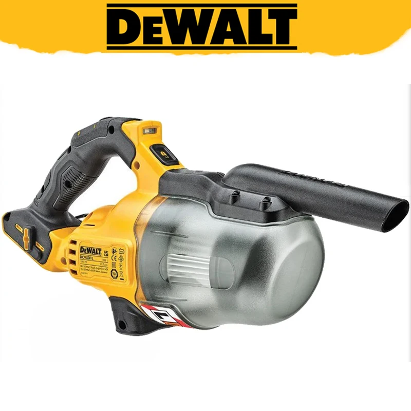 Dewalt-aspirador industrial dcv501ln, 20v, hepa, mão seca e molhada, sem escova, veículo montado limpador de chão, ferramentas elétricas domésticas