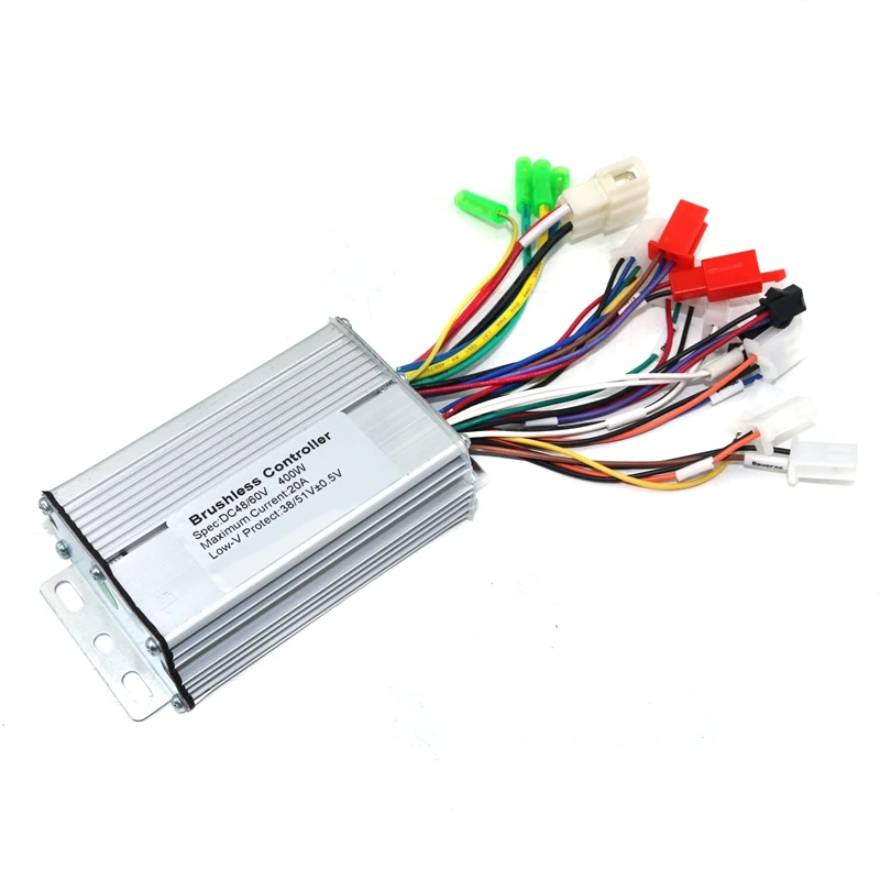 Electric Scooter Controller 48/60V 400W 20A Electric Scooter Controller Replacement Parts