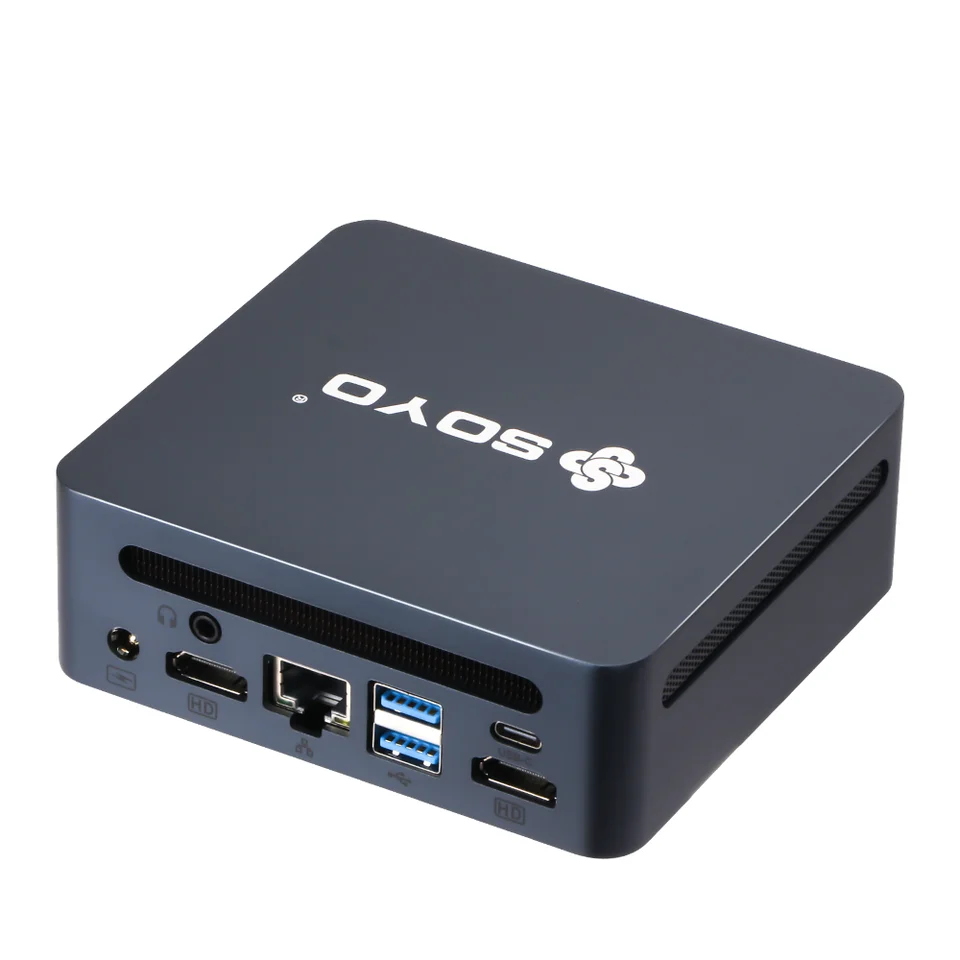 SOYO Mini PC Y5 Power Intel Core i7 8th Gen CPU 16GB DDR4 512GB
