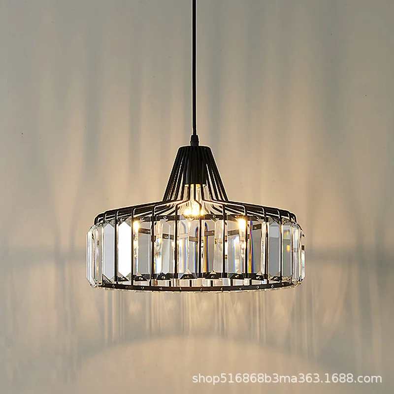 

Dining Room Chandelier Simple Modern Modern Crystal Lamp Creative Balcony Lamp Japanese Bedroom Bedside Small Chandelier