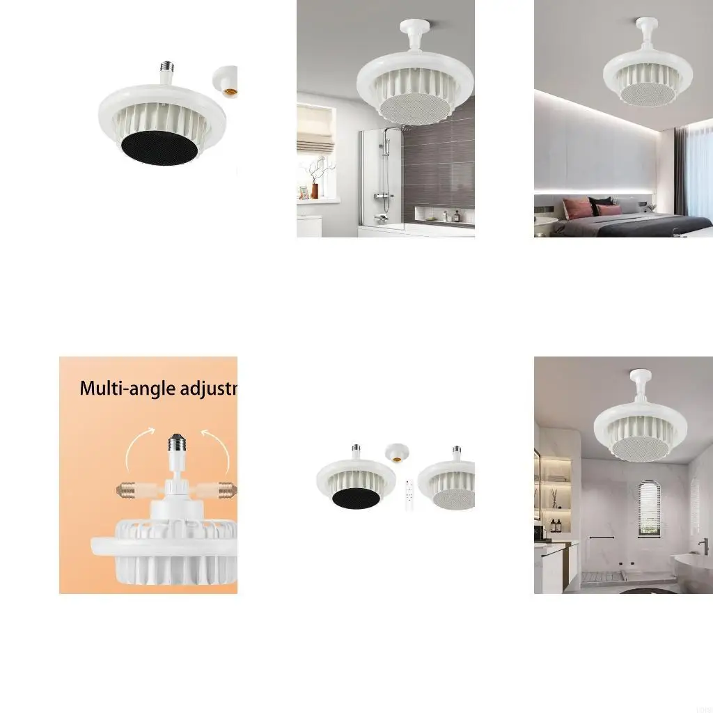 

Энергоэффективный потолочный вентилятор 220 В, замена E27, лампа с дистанционным управлением, лампа с теплым воздухом, решение