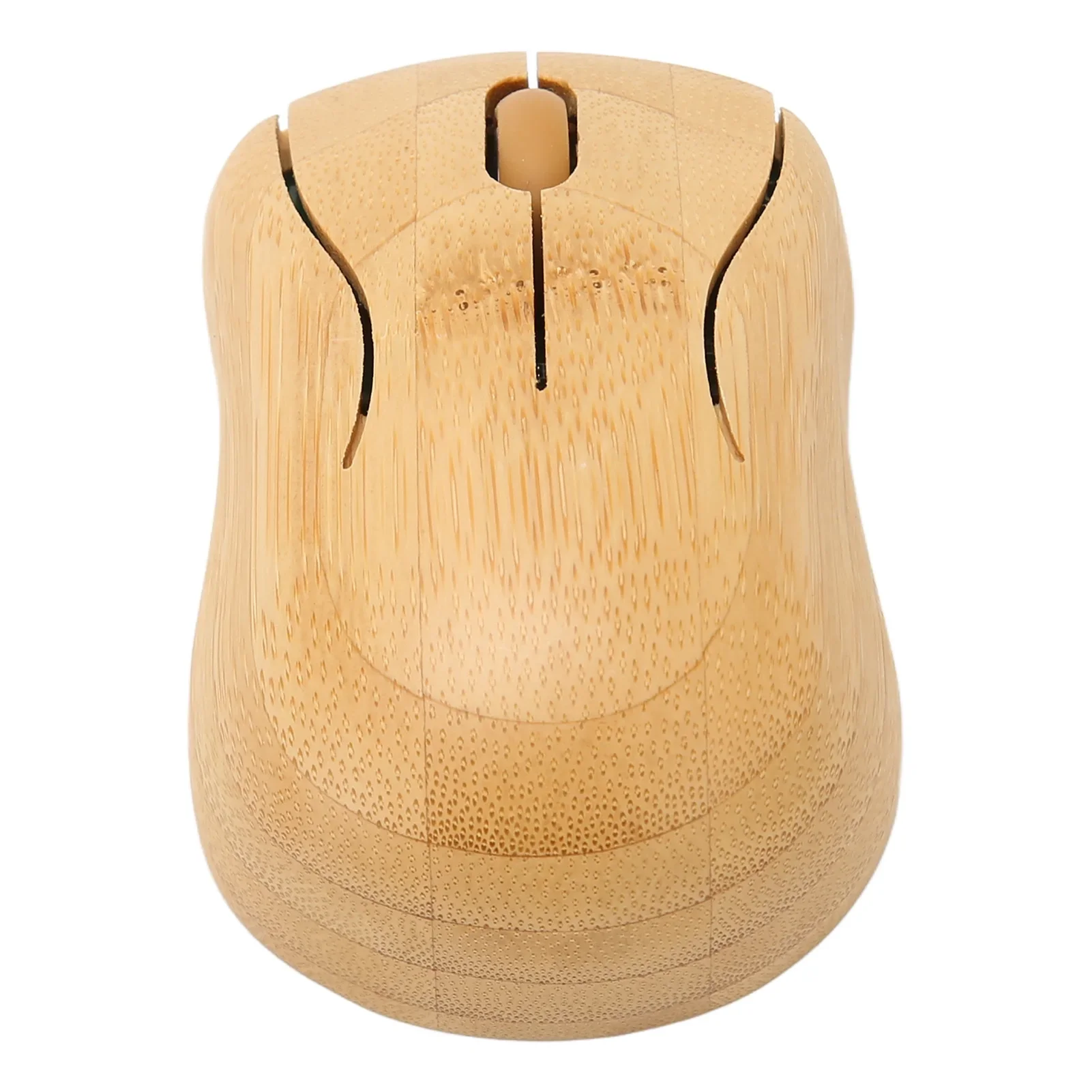 2.4GHz Wireless Keyboard Mouse Plug and Play Bamboo Wood Computer Keyboard 1200DPI Mouse for Office Laptop