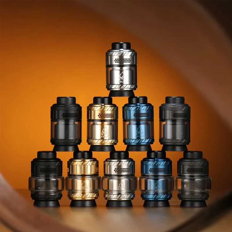 العلامة التجارية الجديدة السجائر الإلكترونية البخاخة ThunderCloud Blaze Max Pro RTA 5.5/8.5 مللي سطح الملف المزدوج 28 مللي متر خزان مع مايك Vapes
