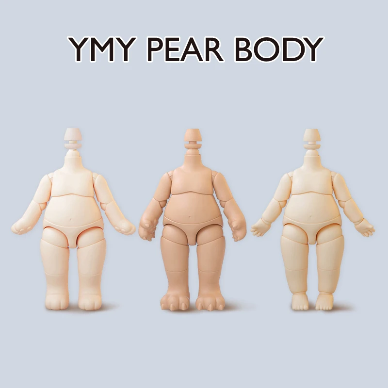 Ymy Ob11 Doll Fat Animal Body for Clay Head Gsc Head 1/12bjd Obitsu 11Toys Accessories Repories Replacement Joint Hand-made