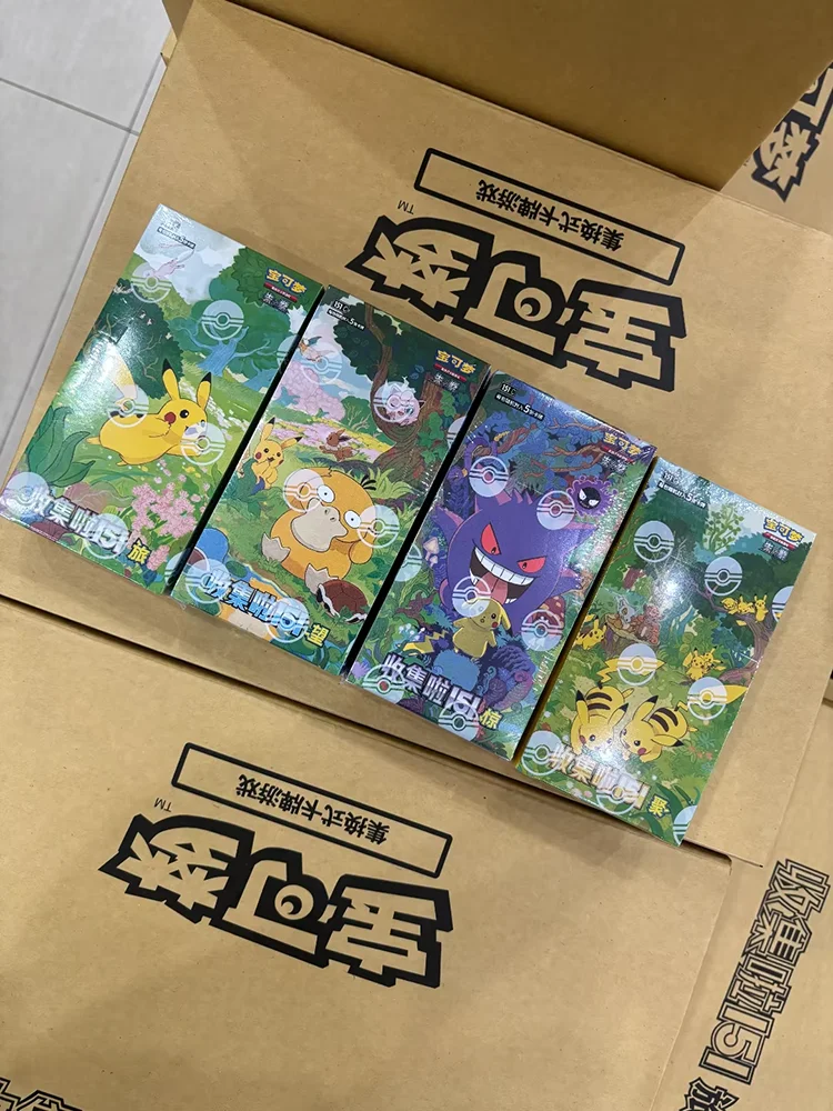 Neue Pokémon TCG Sammelkarten Vereinfachtes Chinesisch Zhu Zi 151 Serie Gengar Ponyta Sammelkartenspiel Spielzeug Geschenke