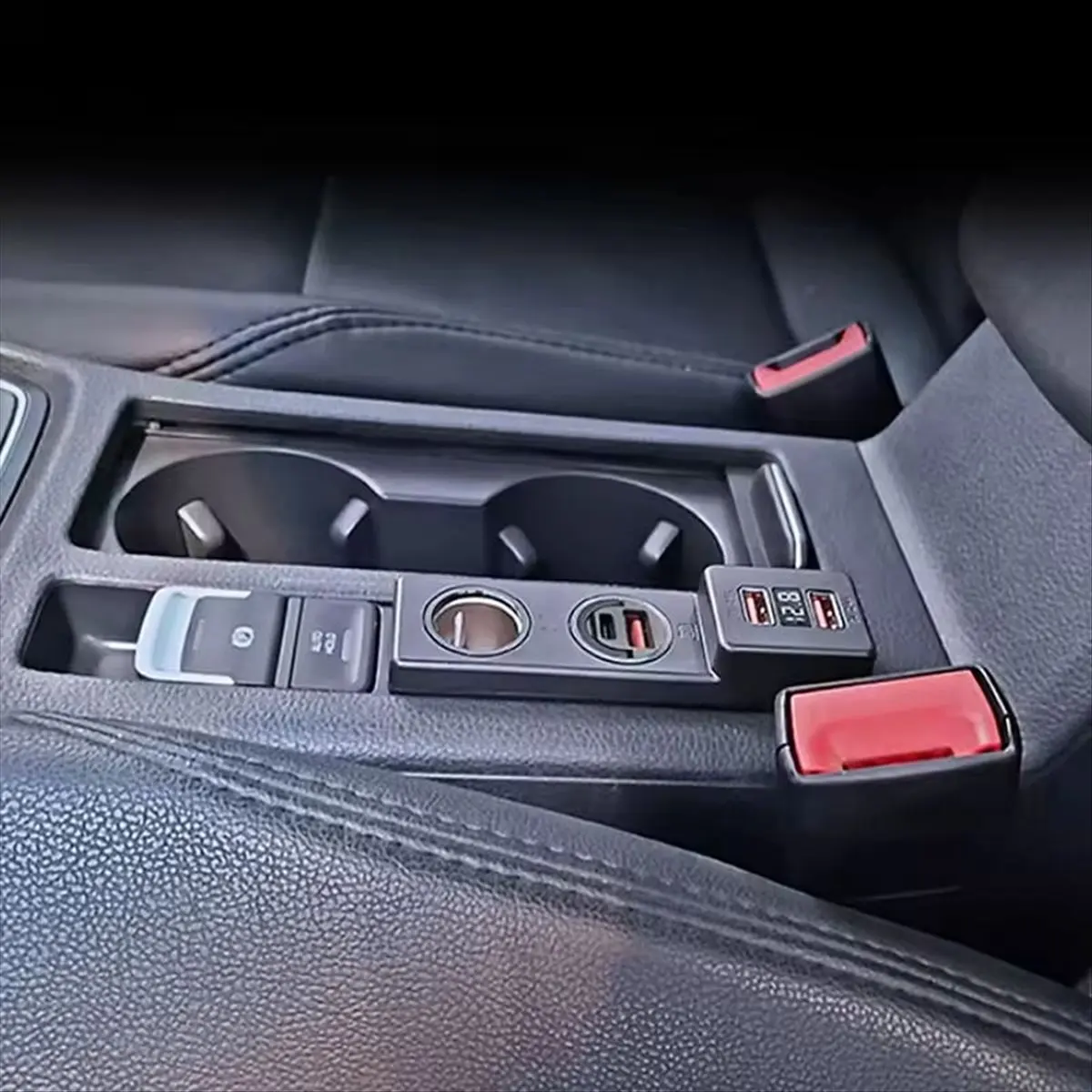 Super Sale Car Cigarett Lighter Splitter Plug Adapter Fast Charging for Volkswagen Golf 7 Mk7 Interior Modification Accessories