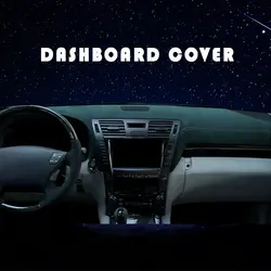 Custom in Alcantara Car Dashboard Top Covers for Lexus LS460 Mat Shade Cushion Pad Carpets Auto Interior Accessories Car-styling