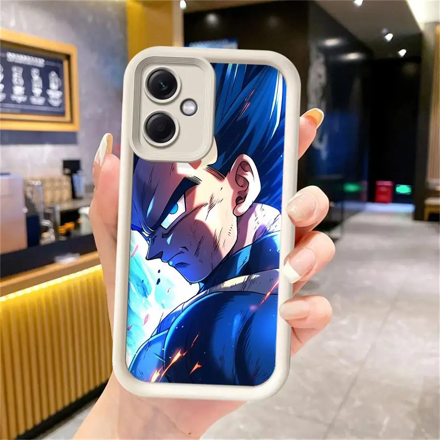 Custodia per Redmi Note 13 14 Pro Plus 10 11 12 Pro 11s 12s Soft Shell Anime D-Dragon Ball